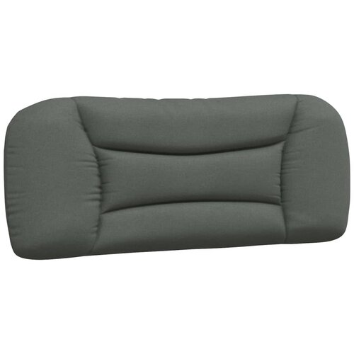 vidaXL Vzglavna stranica temno siva 100 cm blago Cene