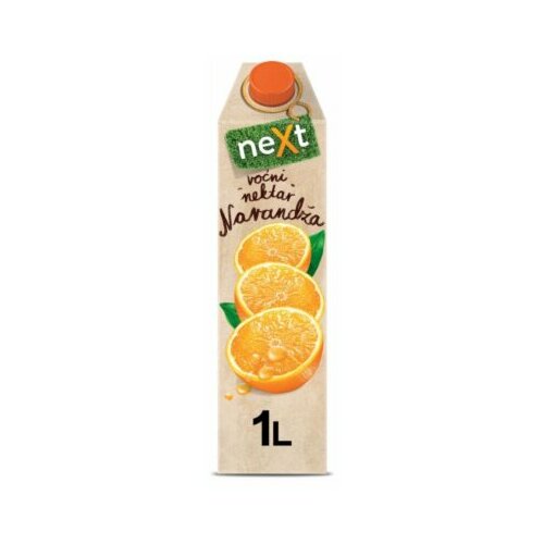 Next classic voćni nektar narandža 1L tetra brik Slike