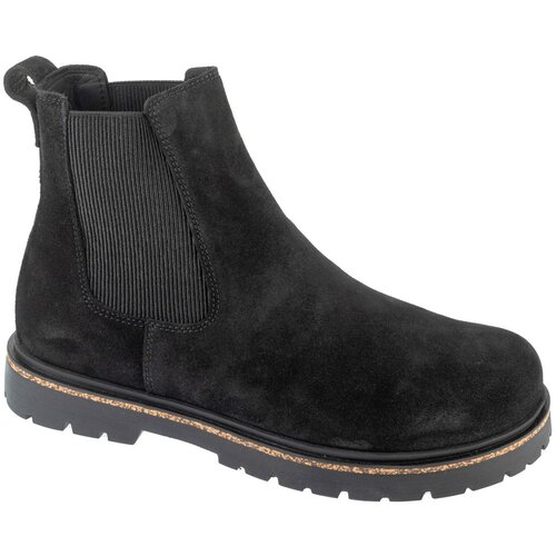Birkenstock Gležnjarji Chelsea Highwood Slip On Mid M Leve 1028138 Črna Slike