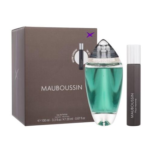 Mauboussin Homme Set parfemska voda 100 ml + parfemska voda 20 ml za muškarce Cene