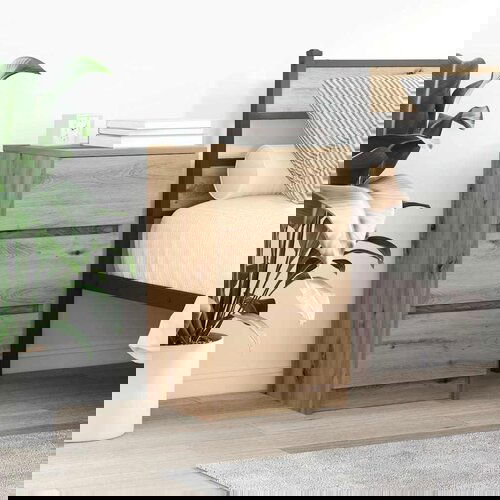 vidaXL Noćni ormarić s 3 ladice artisan hrast 39x35x65 cm Cijene