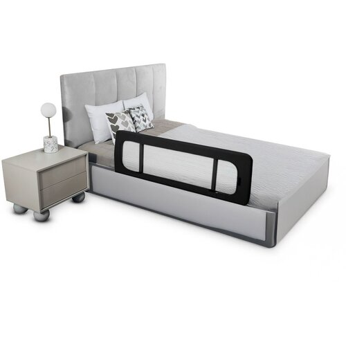 Kinderkraft Guard &amp;amp; Dream za&amp;scaron;čitna ograja za posteljo 118x41x44 cm, črna Slike