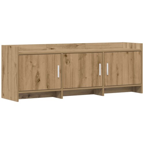 vidaXL TV ormar 130 x 33 x 47 cm Hrast artisan Konstruirano drvo - Hrast artisan 130 cm Cene