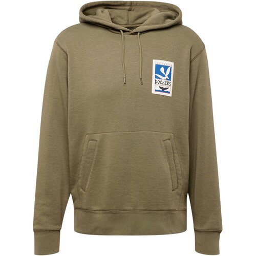 Dockers Sweater majica plava / kaki / bijela Slike