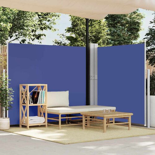  Uvlačiva bočna tenda za terasu 170 x 1200 cm plava Cijene