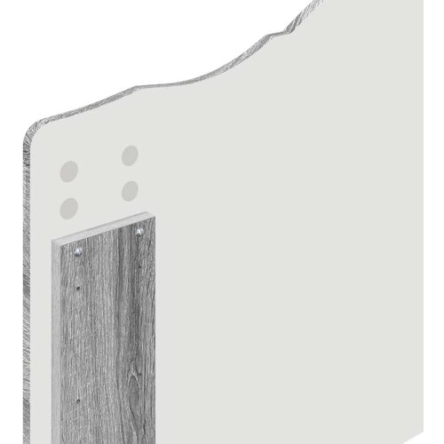  Okvir za krevet s ladicama Siva Sonoma 100 x 200 cm Slike