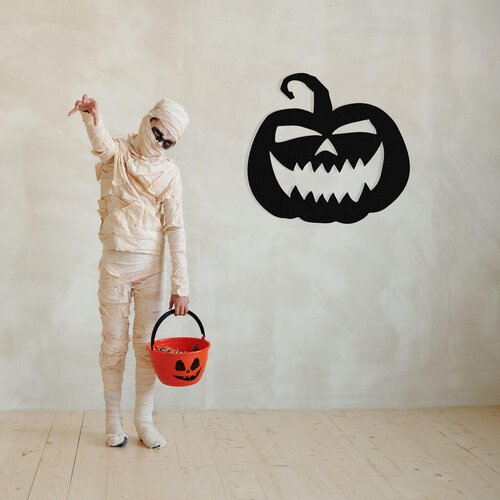 Wallity zidna dekoracija halloween 14, 53 x 50 cm, crna Cene