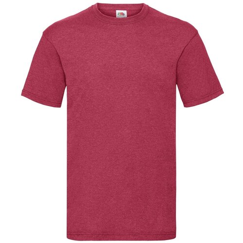 Fruit Of The Loom Men's Red T-shirt Valueweight Slike