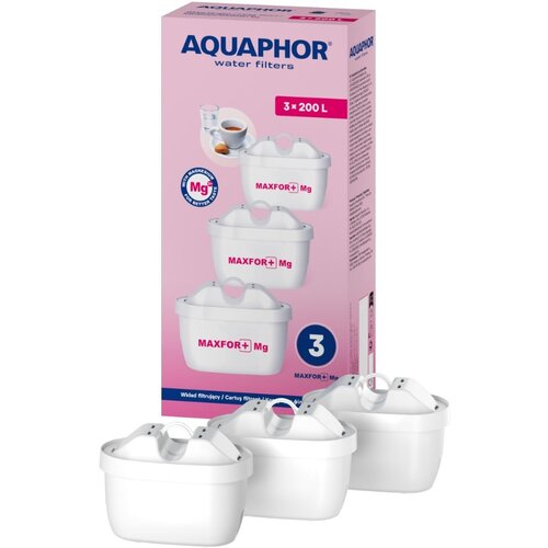 OU Aquaphor International Set of replacement filter cartridges MAXFOR+ Mg (3 pcs.) - Aquaphor Slike