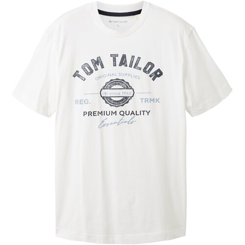 Tom Tailor Muška majica 1037735, Bela Cene