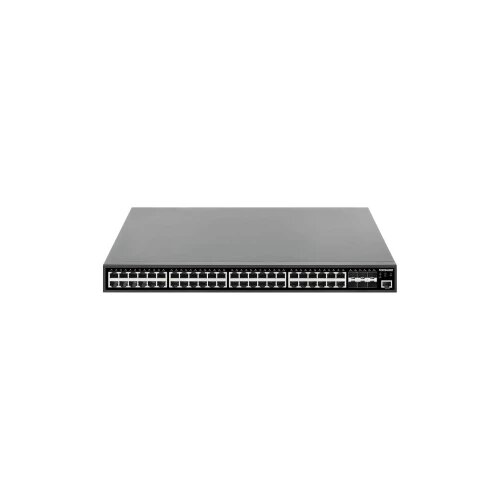 Intellinet 48-Port Gigabit Ethernet PoE+ Layer 2+ Managed Switch with Six 10G SFP+ Uplinks IEEE 802.3at /af (PoE+ /PoE) Compliant, 450 W PoE Power Budget, Layer 2+ /Layer 3 Lite, 6 x 10G SFP+ Open Cene