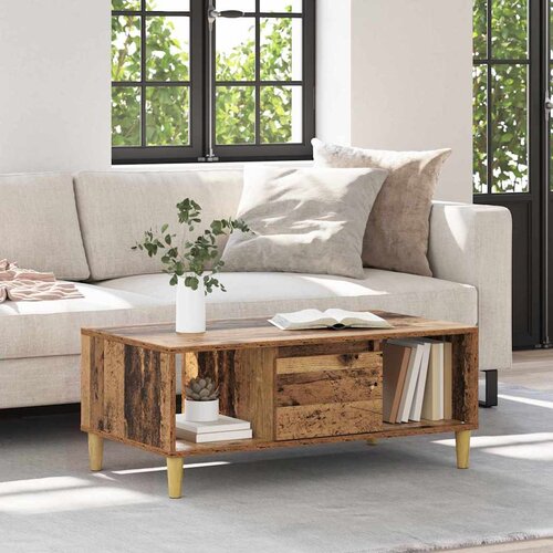  Kava Stol Staro drvo 90 x 50 x 26.5 cm Konstruirano drvo Cijene