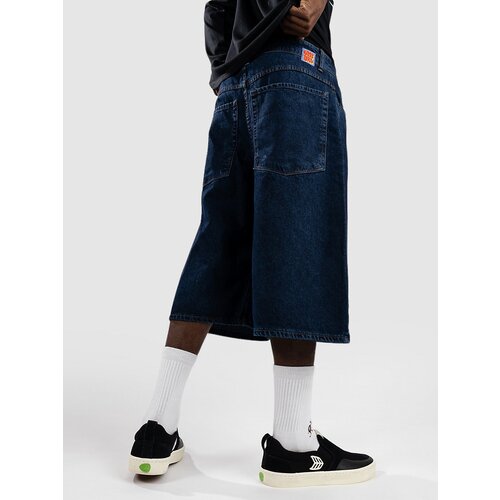 Empyre Ultra Wide Sk8 Denim Kratke hlace evening dark blue Slike