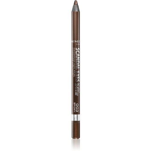 Rimmel London scandal Eyes Kajal 24HR vodootporni tu&amp;scaron; za oči 1,3 g nijansa 003 Brown Slike