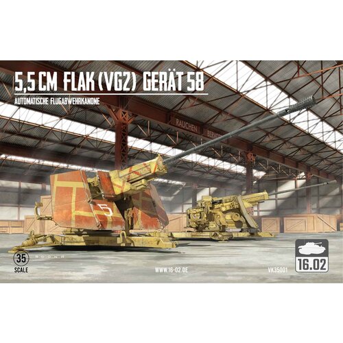 1602 5,5cm Flak (VG2) Gerät 58 (Automatische Flugabwehrkanone), (21365964) Cene