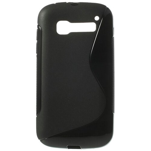  Gumijasti / gel etui S-Line za Alcatel Pop C5 - črni Cene