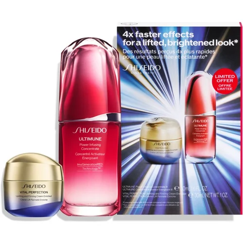 Shiseido Vital Perfection Uplifting & Firming Cream poklon set (s lifting učinkom)