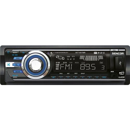 Sencor SCT 3017MR USB plavo osvetljenje auto radio cd Slike