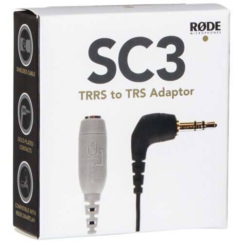 RODE SC3 Adapter 3,5mm TRRS to TRS adaptor for smartLav Cijene