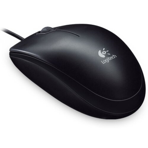 Logitech B100 Optical USB crni miš Slike
