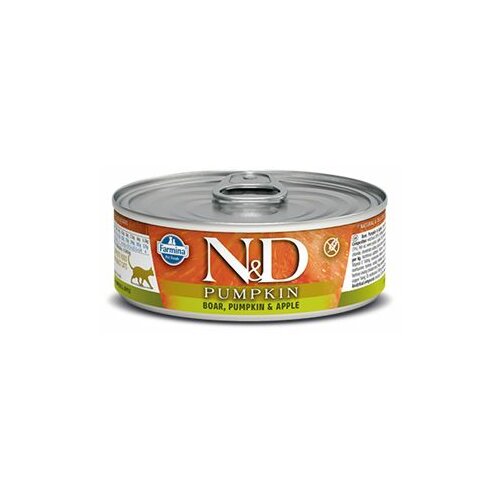 N&d hrana u konzervi za mačke - Bundeva - Divlja svinja i jabuka - 80gr Cene