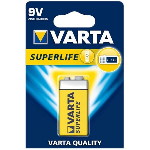 Varta 2022 - 1 kom cink-ugljena baterija SUPERLIFE 9V Cene