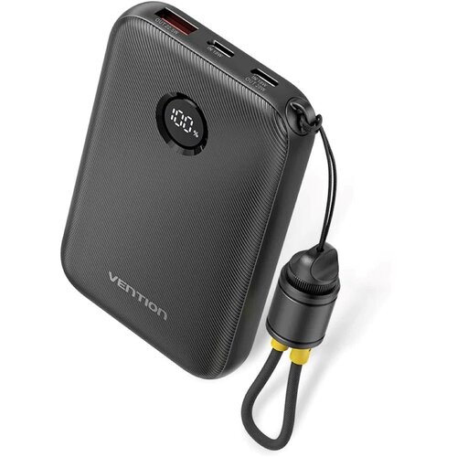 Vention 10000mAh Powerbank 2xUSB-C 1xUSB-A 22.5W, black Cijene