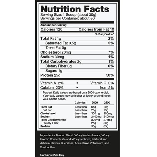 Ultimate Nutrition 100% whey prostar, banana, 907 g Slike