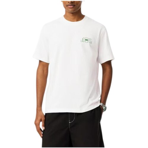 Lacoste Majice s kratkimi rokavi TH219700 70V Bela Cene