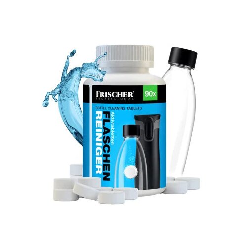 FRISCHER Sredstvo za či&scaron;čenje steklenic 90 tablet x 2 g v posodi 250 ml Cene