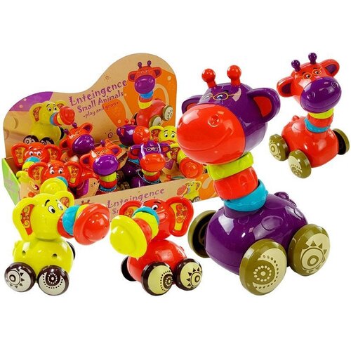 Animal on Wheels Elephant Giraffe Slike