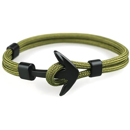 IZMAEL Narukvica Rope Anchor - Zelena Cene