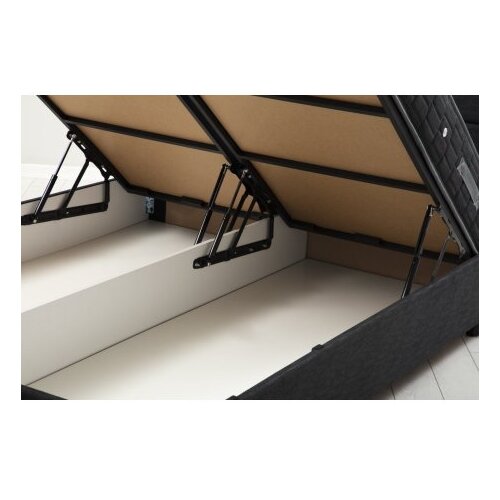 Hanah home Bračni krevet Motya 150 x 200 Anthracite Slike