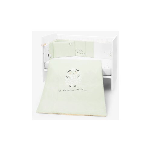 Kikka Boo KikkaBoo Posteljina sa ogradicom 6 pcs 60/120 Sleepy Sheep (KKB60136) Cene