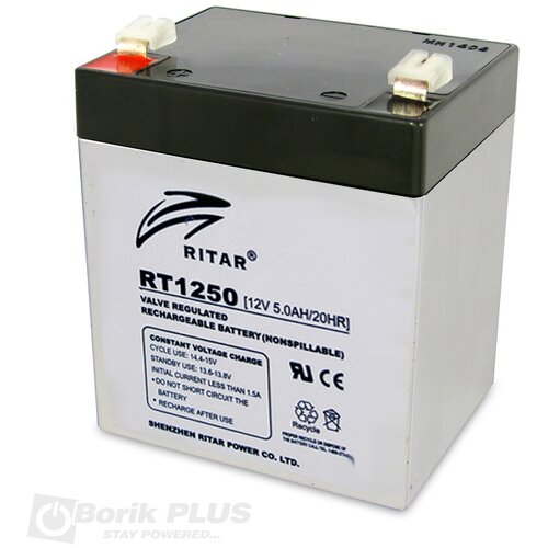 Ritar battery Ritar RT1250 Olovna VRLA baterija 12V 5Ah Slike