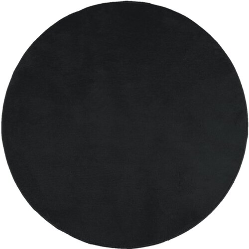 Maison Chic Preproga, Rug s kratkimi vlakni črna &amp;Oslash; 160 cm, (22121177) Slike