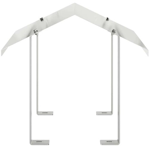 VidaXL Dimnjački poklopac Srebrno 40 x 40 x 37.5 cm Nehrđajući čelik Slike