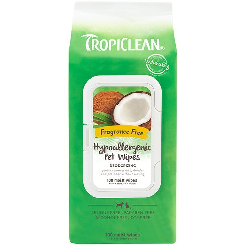 TropiClean Maramice za njegu Hypoallergenic - 100 komada Cene