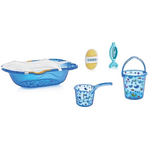 BABYJAM Set za kupanje Babyjem 6 delova blue Cene