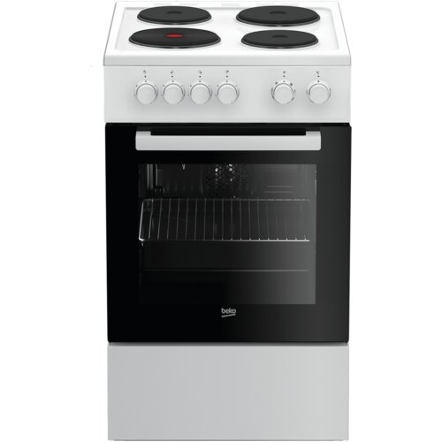 Beko &amp;Scaron;tednjak, 4 električne ringle, pećnica 55l, &amp;scaron;irina 50 cm, A,FSE 56000 GW Slike