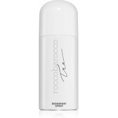 Roccobarocco Tre dezodorant v pršilu za ženske 150 ml