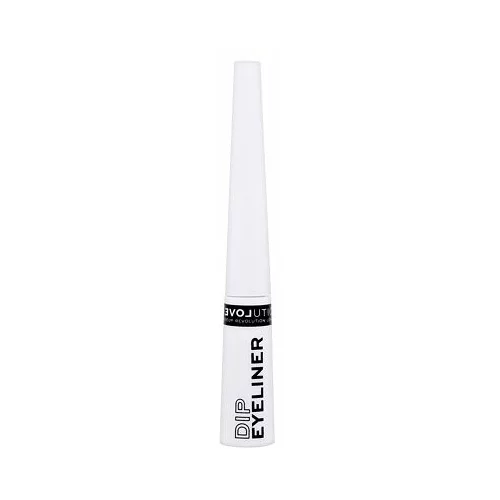 Revolution Relove dip eyeliner črtalo za oči za izredno natančen nanos 5 ml odtenek white