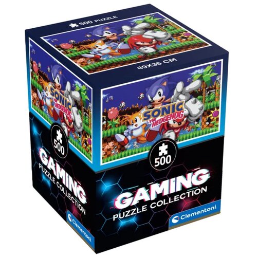 Clementoni Gaming Puzzle Collection Sonic 500-delna sestavljanka - Cene