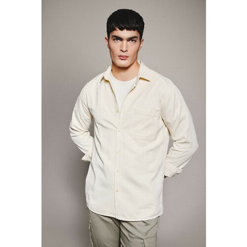 Defacto Regular Fit Polo Collar Long Sleeve Shirt Slike