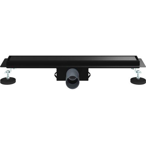  2 u 1 odvod za tu&amp;scaron; Crna 60 cm Nehrđajući čelik 304 Slike