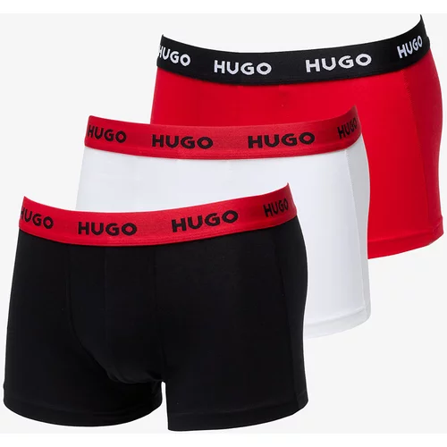 Hugo Boss Bokserice crvena / krvavo crvena / crna / bijela