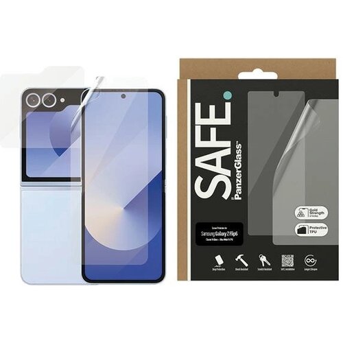 PanzerGlass SAFE BY SET FOLIJA IZ KALJENEGA STEKLA ZA SAMSUNG GALAXY Z FLIP 6, (21911646) Slike