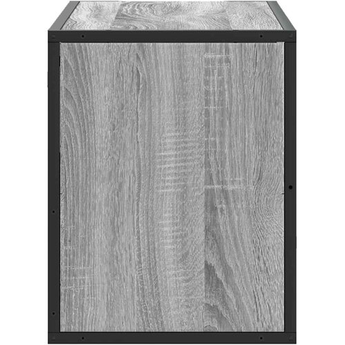  TV ormarić sivi Sonoma 80x31x39,5 cm Konstruirano drvo i metal Siva Slike