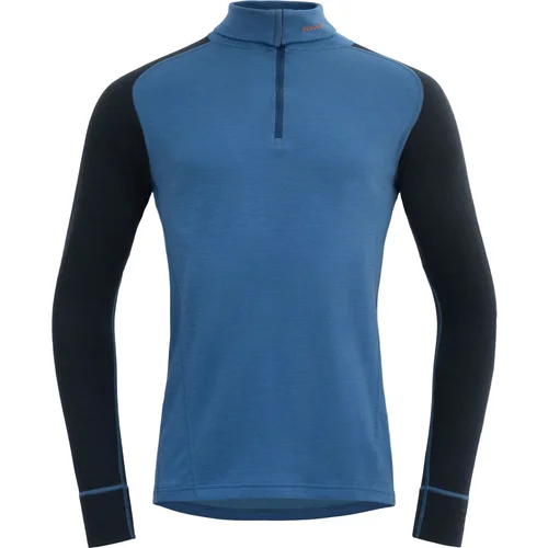 Devold Duo Active Merino 205 Zip Neck Man Ink M Termo spodnje perilo