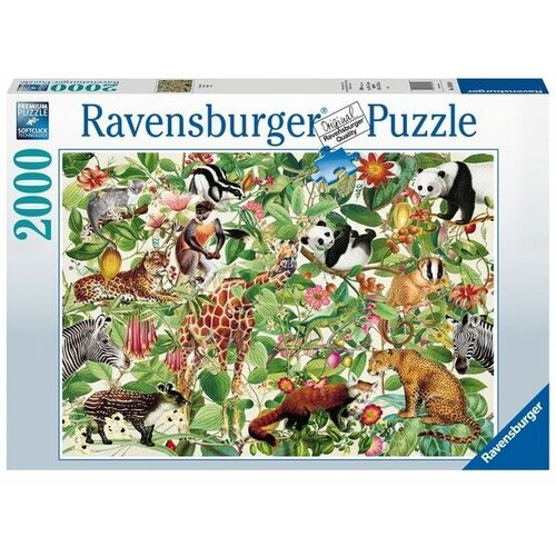 Ravensburger puzzle - Džungla- 2000 delova Slike